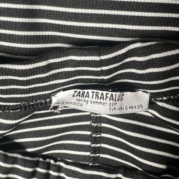 Zara Trafaluc Sexy Form Fitting Cold Shoulder Dress Size Small - Picture 5 of 5